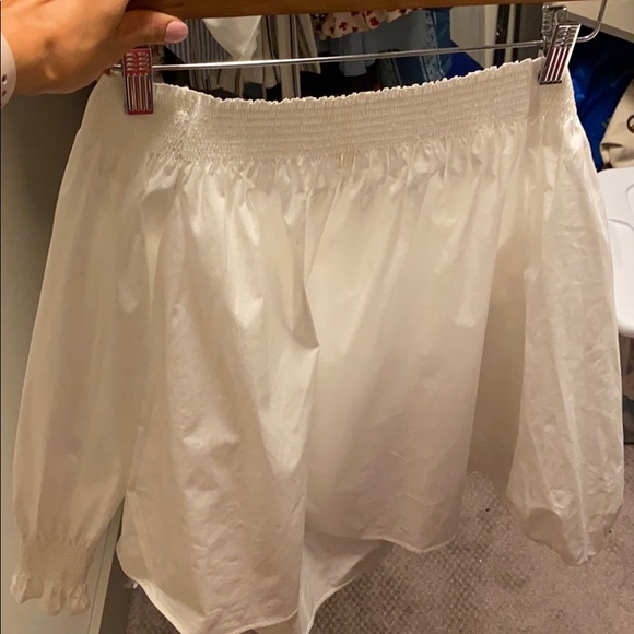 Off the shoulder white blouse - Picture 3 of 3